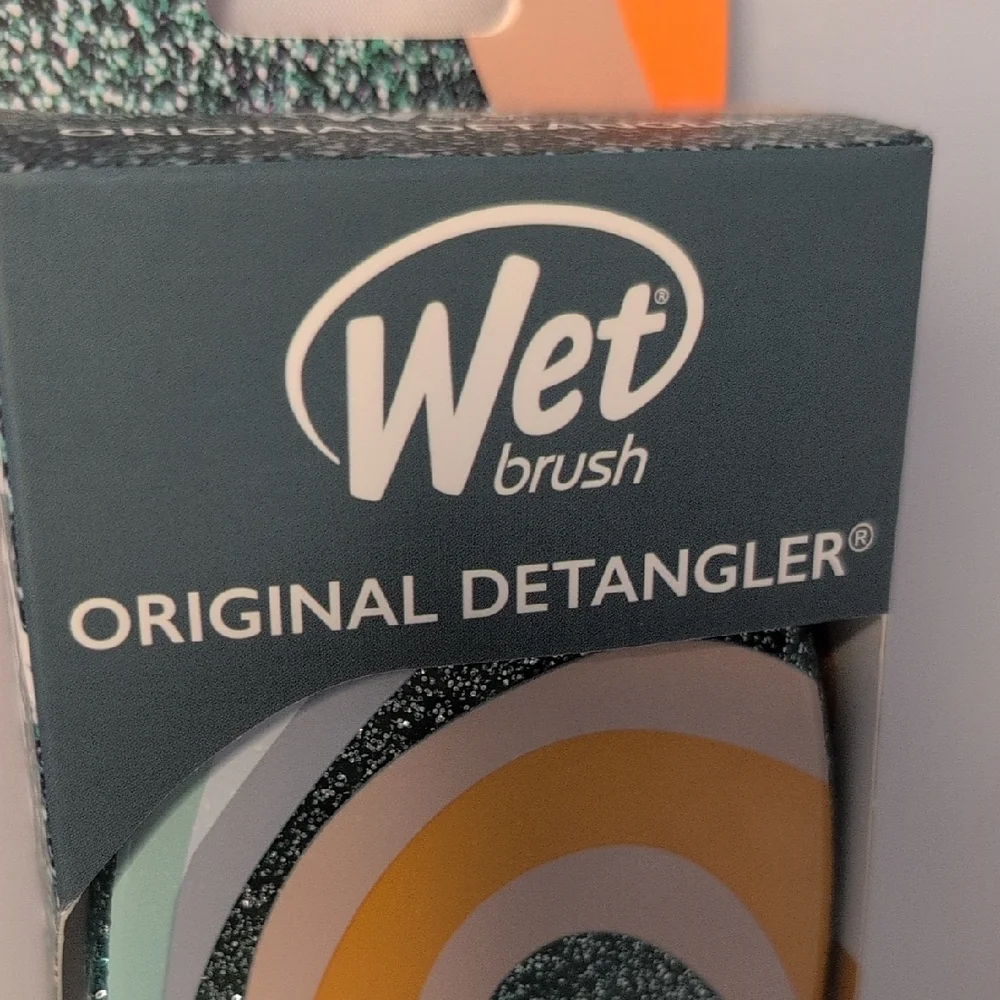 Wet Brush Original Detangler - Glitter Vortex Teal